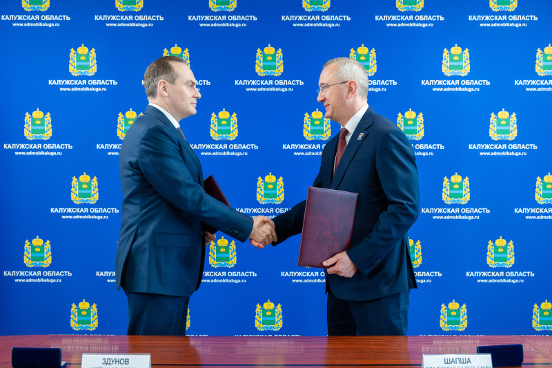 Мордовия и Калужская область заключили соглашение о сотрудничестве